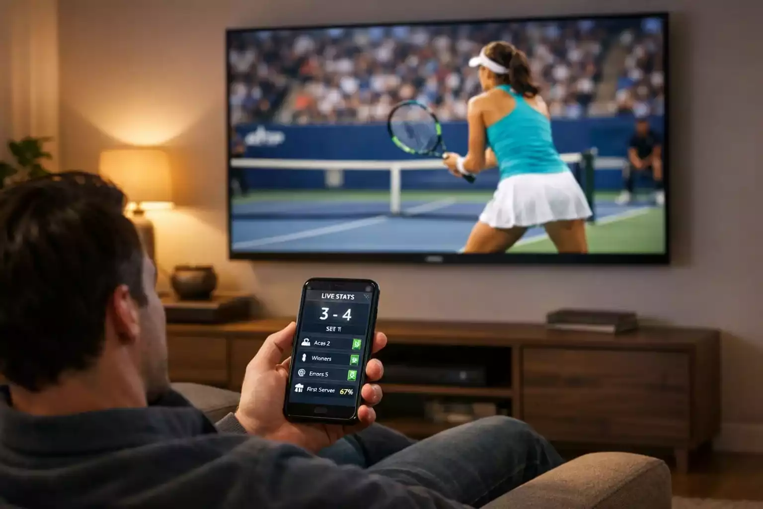 Live sázky tenis Sledování živého tenisového zápasu WTA na TV s mobilem pro live sázení