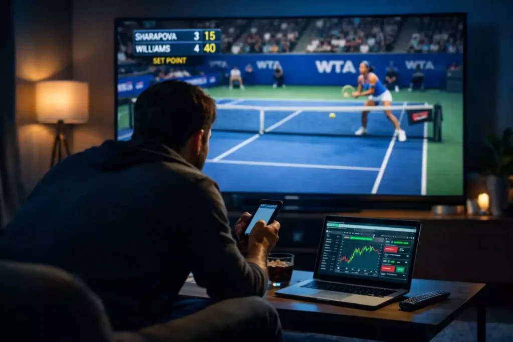 Live sázení na WTA: Strategie pro sázky v reálném čase